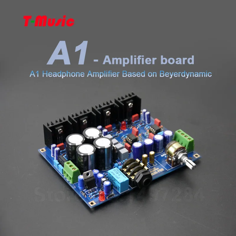 

Assembled A1 Headphone Amplifier Board With ALPS RK16 Based on Beyerdynamic