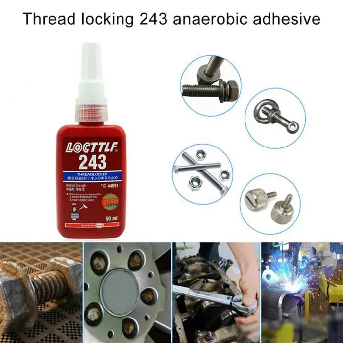 1 шт. 243 Средний прочность Threadlocker анаэробный клей TN99