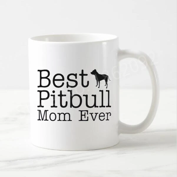 pitbull mom mug