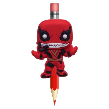 

8pcs/lot Cool Action Figure PVC Pencil Topper Pen Grips Accessory Pencil Caps School Office Stationery DIY Craft Kid Gift