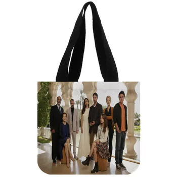 

Custom Tyrant Tote Bag Reusable Handbag Women Cotton Canvas Shopping Bags Customize Your Images Print Gift