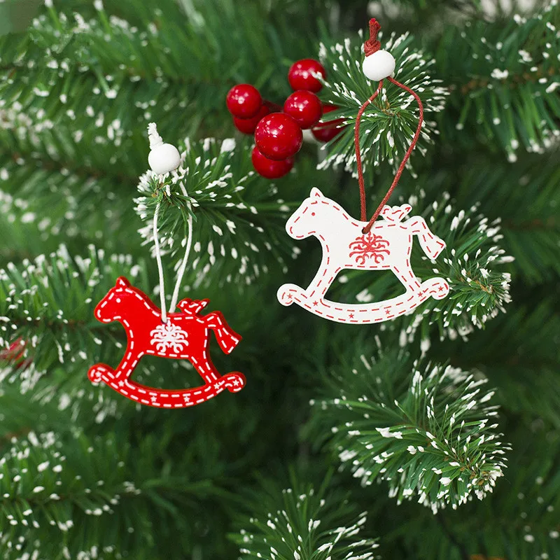 12pcs Christmas Tree Ornaments Wooden Pendants Snowflake Bell Elk 12pcs Christmas Tree Ornaments Wooden Pendants Snowflake Bell Elk Rocking Horse Wood Craft Christmas Decorations for Home-in Pendant & Drop Ornaments from ... - 12pcs Christmas Tree Ornaments Wooden Pendants Snowflake Bell Elk
