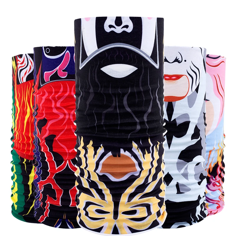 Цветной ободок уличный шарф Многофункциональный головной платок лес Охота Велоспорт на открытом воздухе Волшебная бандана