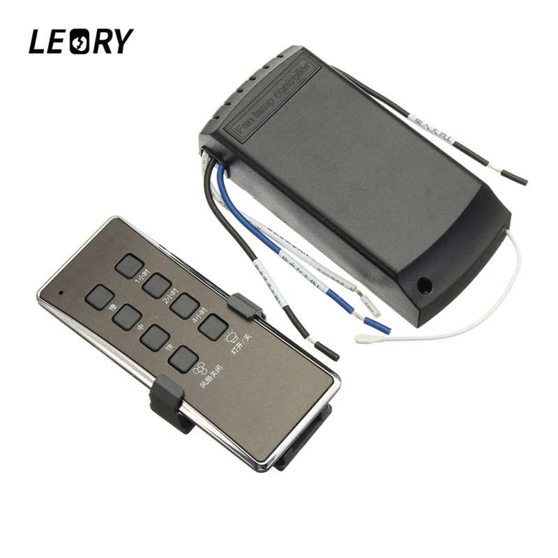 LEORY Ceiling Fan Lighting Remote Control 220 240V Kit Lamp Controller And Receiver