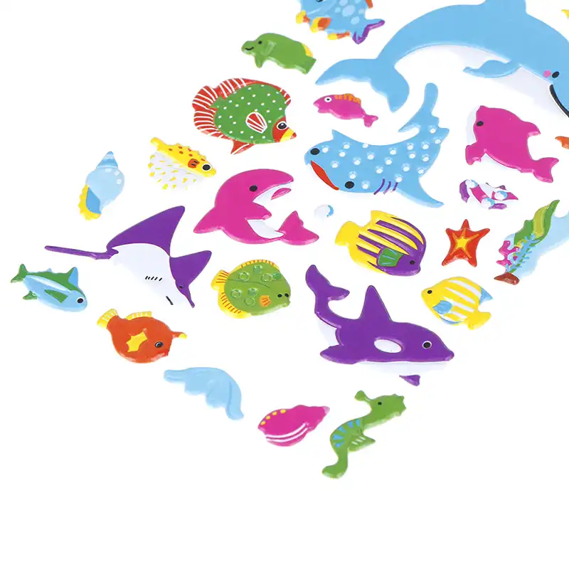 6 Pcs children Puffy kids teacher reward sticker wall guitar stickers gifts New 6 Pcs children Puffy kids teacher reward sticker wall guitar stickers gifts New