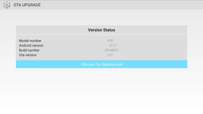 X92 OTA_STEP 1