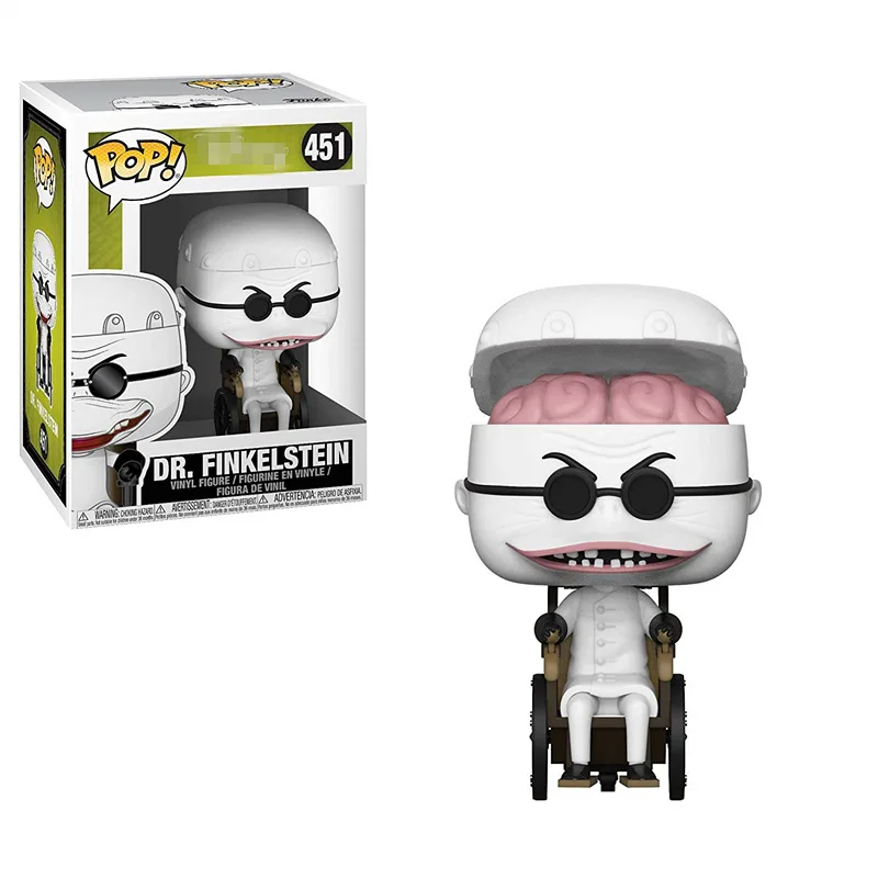 

Official Funko pop Nightmare Before Christmas - Dr. Finklestein Vinyl Action Figure Collectible Model Toy with Original Box