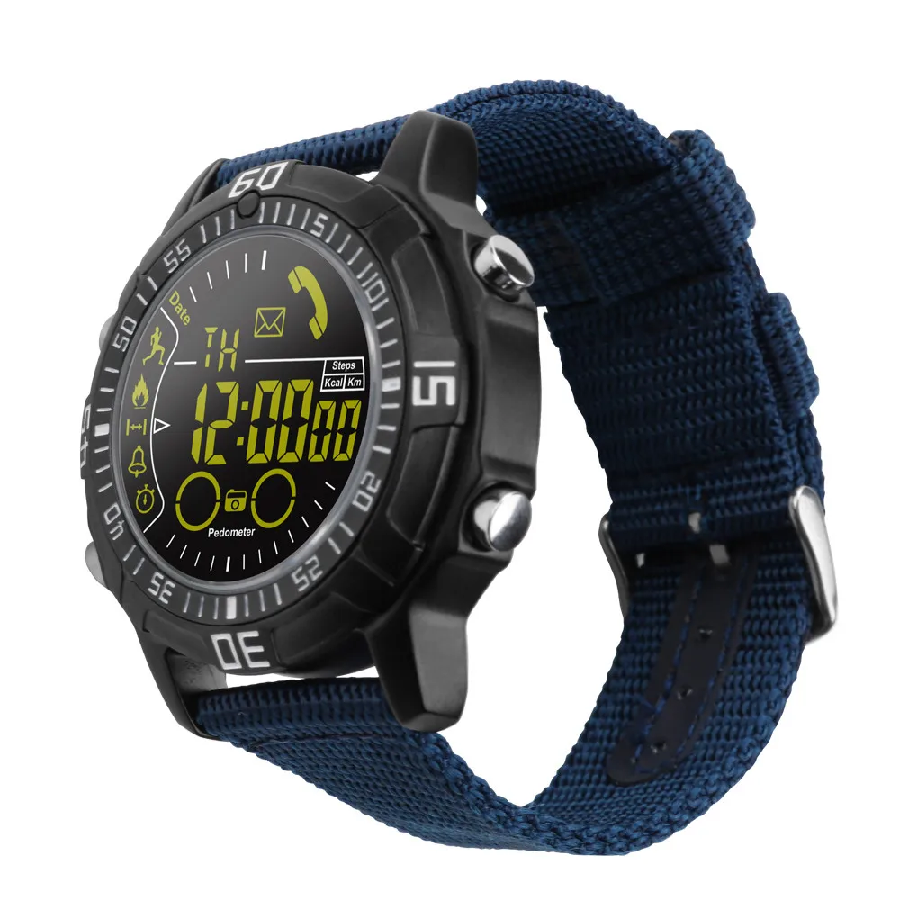 

Hot sale Waterproof Smart Watch Men Outdoor Sport Watches Pedometer Smartwatch Bluetooth Smart Electronics For Ios Android Phone