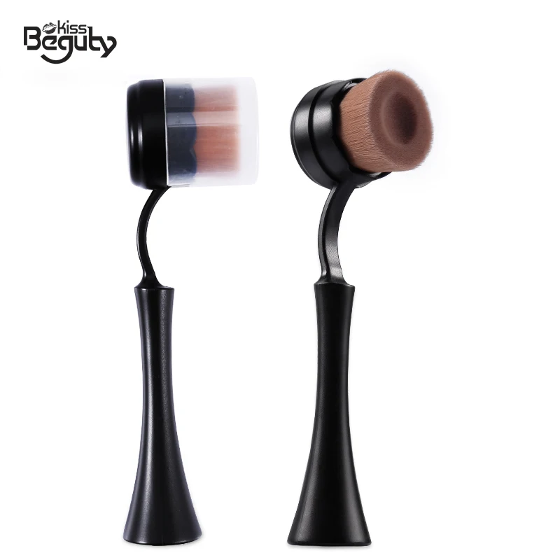 

Brand New 1pc Big Toothbrush Makeup Brushes Maquiagem Base Liquid Foundation Cream Powder Flat Oval Soft Face Make Up Brush