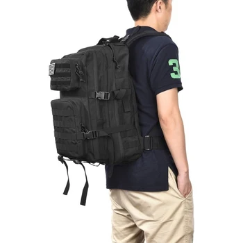 Tactical Backpack 1000D Military Men Women Army Bag Outdoor Waterproof 43L Bagpack Waterproof Travel Hiking Mochila Molle Bags 6