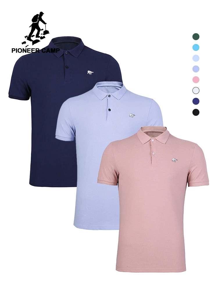 100 cotton black polo shirt