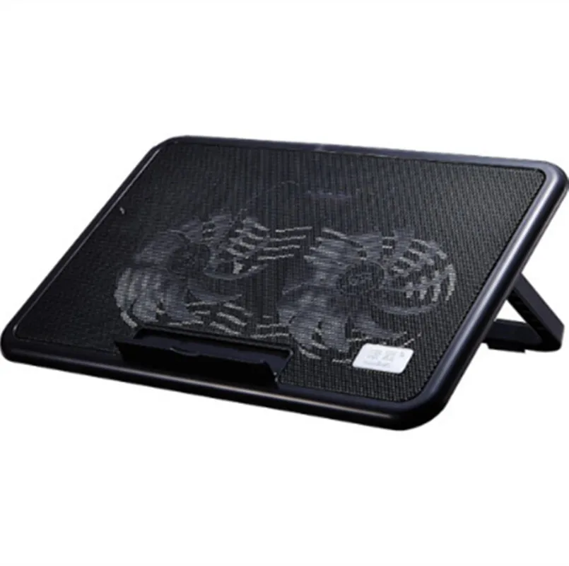 Free shipping M2 laptop radiator (laptop bracket/cooling pad/2 fan