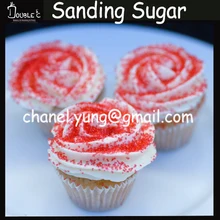 Цвет Искрящаяся шлифовальная сахарная оболочка спринклз, довольно блестящий кристалл сахар, вечерние съедобный пирог украшения, печенье на десерт украшения