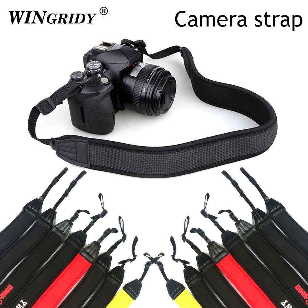 Moda Vintage Videocámara Cámara Hombro Cuello Correa Cinturón Para Sony Canon Nikon