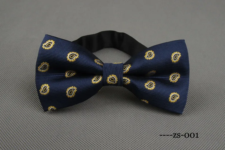 RBOCOTT мужской галстук-бабочка золотой Пейсли галстук-бабочка бизнес Свадебный бант в горошек синий и черный галстук-бабочка для жениха вечерние аксессуары