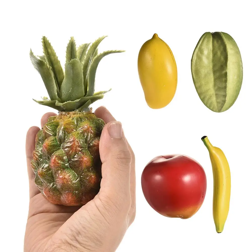 

Children Fruit Shape Sand Hammer Percussion Musical Toy Instruments Mango Carambola Banana Apple Pineapple Orff Instruments