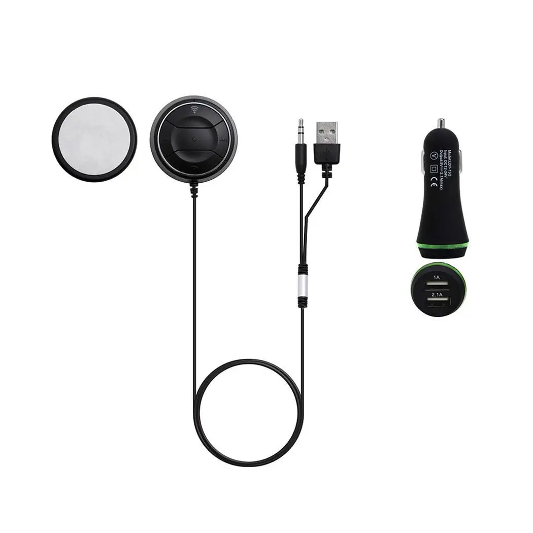 Car Wireless Bluetooth Receiver Audio Stereo Up 30 Feet 4.0 DC 5V/2.1A (MAX) Adapter Music 12V-24V | Автомобили и мотоциклы