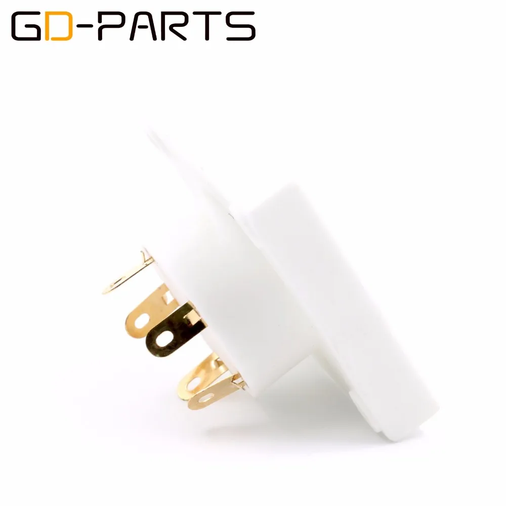 sound amplifier GD-PARTS 2PCS Gold Plated Chassis Mount 5pin Tube socket for Aa Ba Be Cd Ce Da P5Gi Hifi Audio Vintage Amplifier DIY voice amplifier