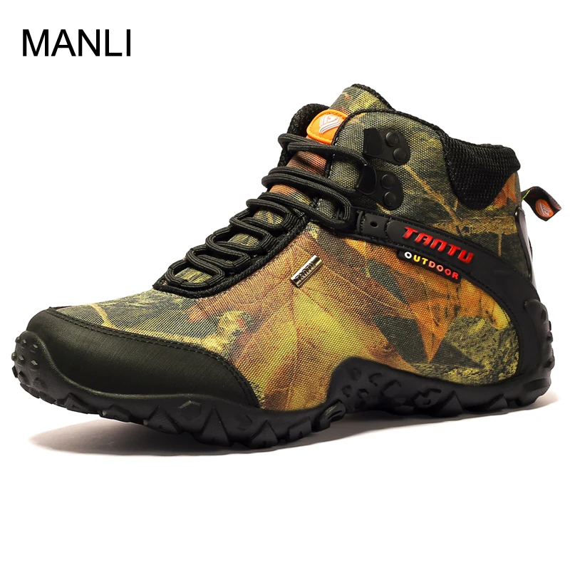 New Outdoor Tactical Sport Waterproof Canvas Hiking Shoes Wear Resistant Breathable Hunting Fishing Boots Climbing High Shoes New Outdoor Tactical Sport Waterproof Canvas Hiking Shoes Wear Resistant Breathable Hunting Fishing Boots Climbing High Shoes
