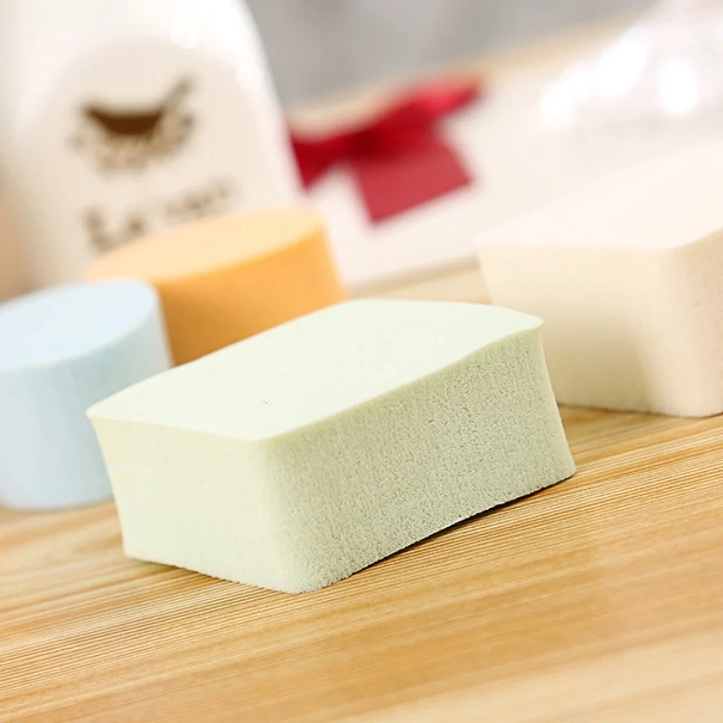 5pcs/PACK Professional Puff Beauty Sponge Blending Face Foundation Powder Cream Smooth Makeup Powder Puff High Quality