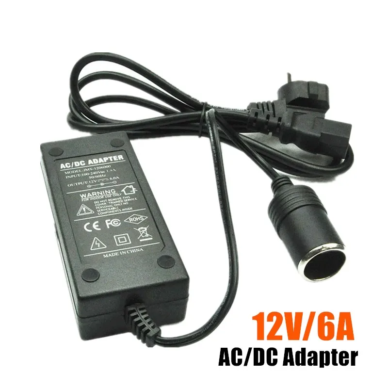 72W-AC-100V-240V-to-DC-12V-6A-Car-Cigarette-Lighter-Power-Converter-Adapter-Inverter-Car__