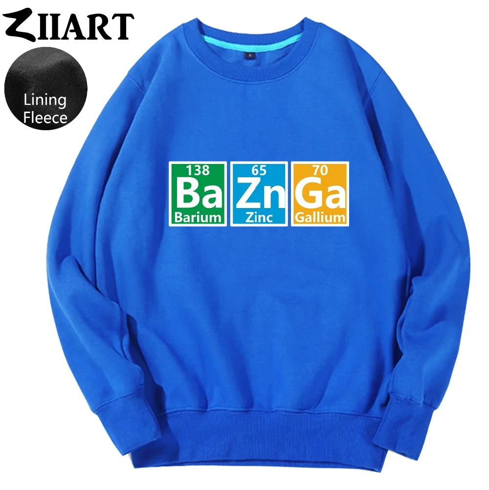 

Bazinga Periodic Table Elements Green Sky Blue Yellow couple clothes boys man male fleece Sweatshirt