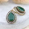 Green Earrings