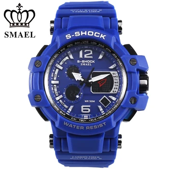 

2019 New Relogios Masculino Outdoor display Sports Watches kids Men LED Digital Multifunction Men's Military Wristwatch Fashion