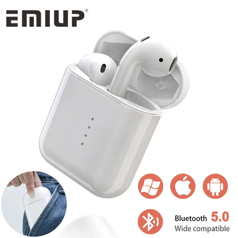 

I10 tws Bluetooth 5.0 Earphone Wireless Headset Wireless Bluetooth Earbuds Touch Control For Full Smart Phone With Microphone