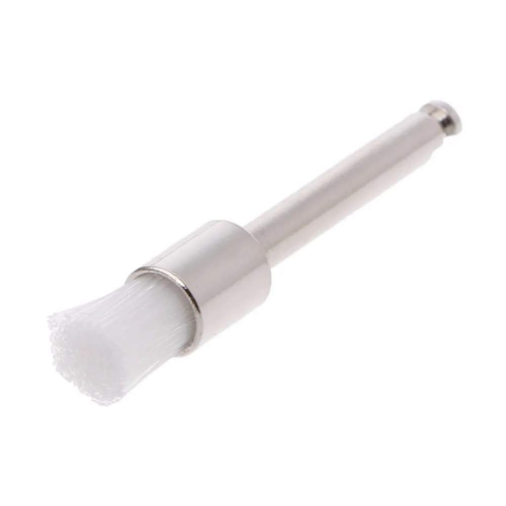 10 PC Dental Polishing Polisher Prophy Cup Brush Brushes Nylon Latch