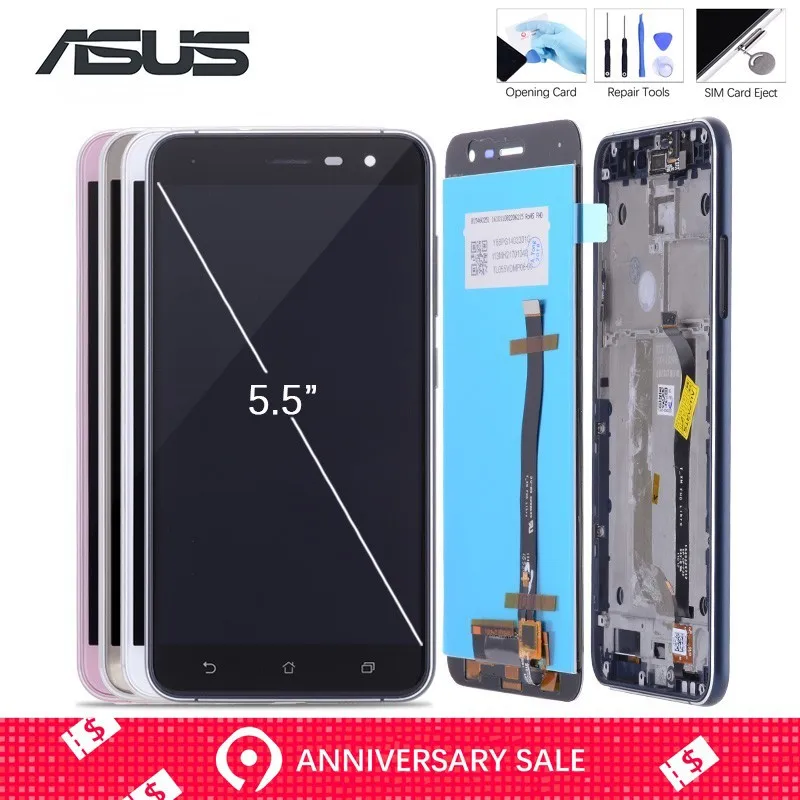 

NEW For Asus ZenFone 3 ZE552KL LCD Display Touch Screen Digitzer Assembly Replacement Parts For ZE552KL Z012D Z012DC Z012DA LCD