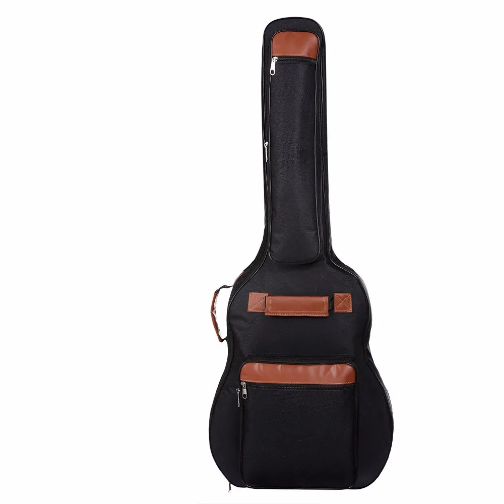 40/41 inch 600D Oxford Acoustic Guitar Gig Bag 8mm Cotton Padded Gig