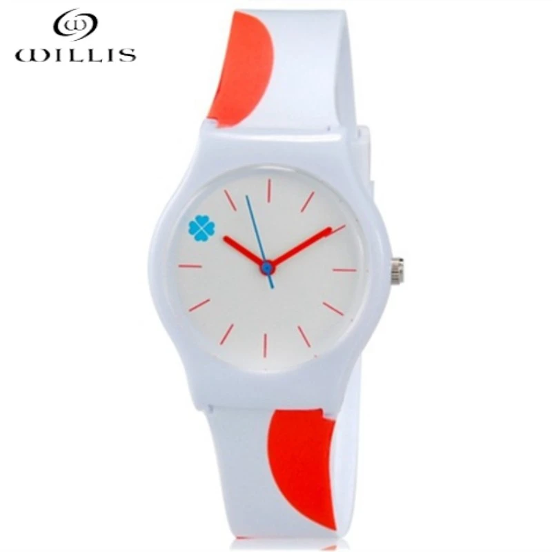 

Willis brand Women's watches For Kids Water Resistant sports silicone watch Casual Watch Fashion for Children's watches Relogios
