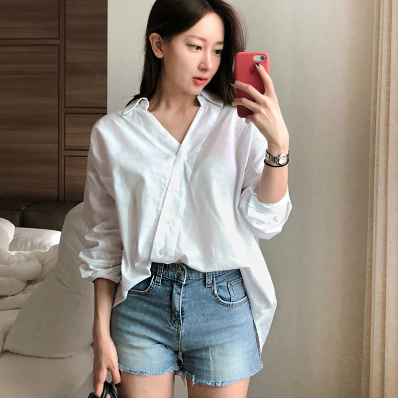 Short con camisa manga larga mujer Clearance