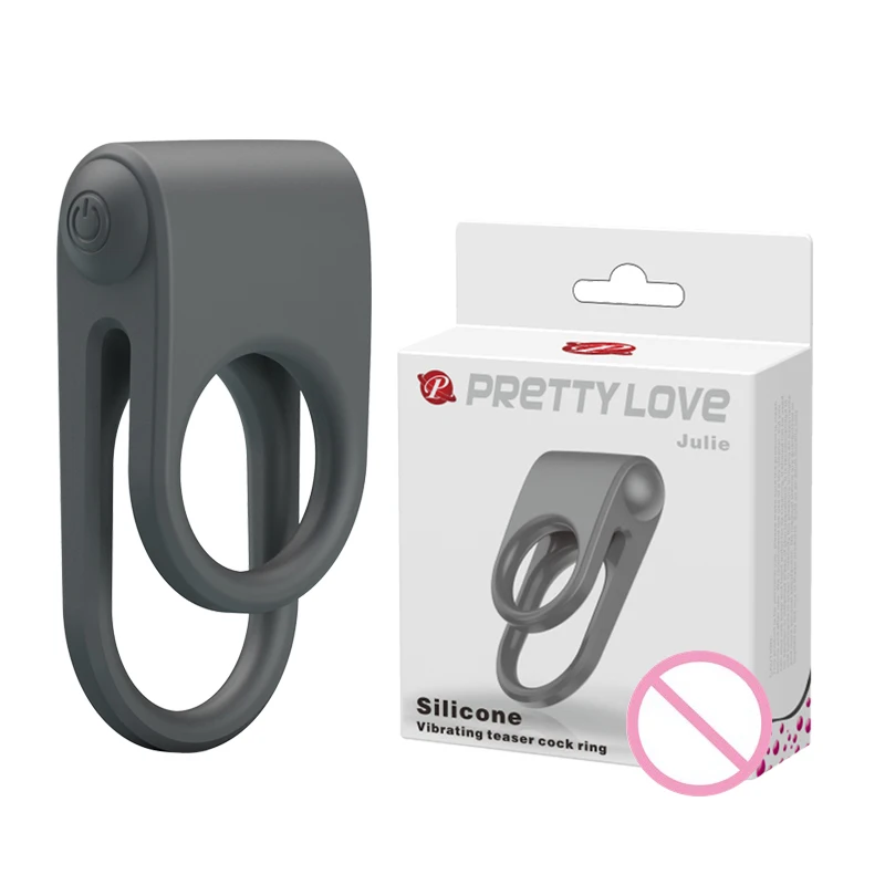 

Pretty Love Vibrating Cock ring for couples Delay Ejaculation Penis Rings Enlargement Sleeve vibrator wand Sex toys for men
