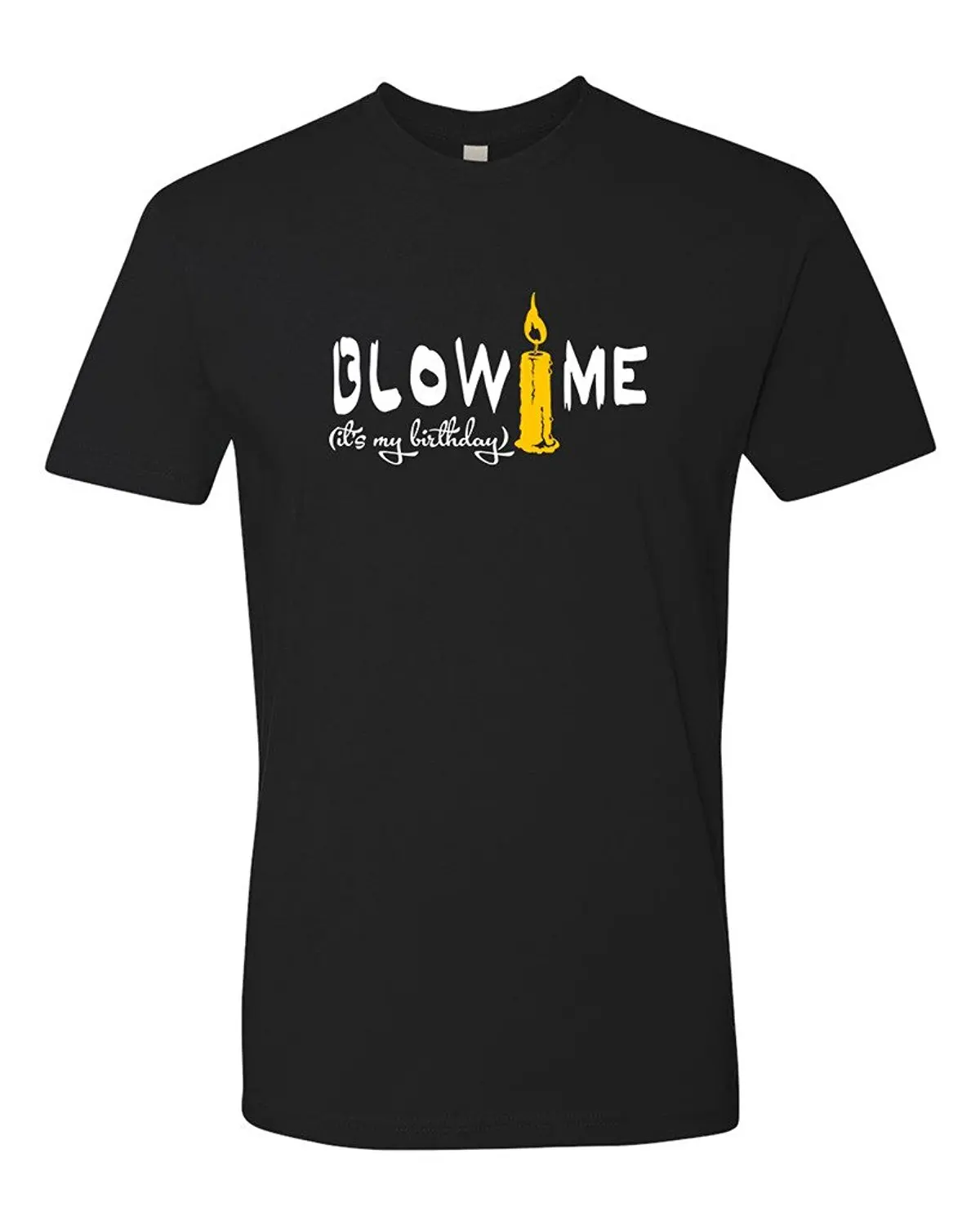 Panoware Мужская футболка Blow Me It's My Birthday футболки с круглым вырезом подростковый