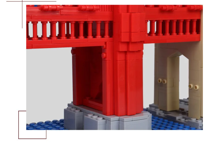 golden gate bridge lego set