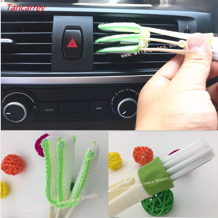 Car Air Conditioner Vent Slit Cleaner Brush FOR astra g peugeot 3008