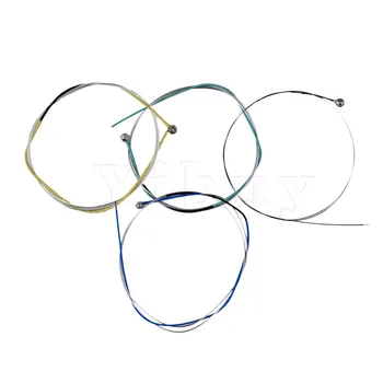 

Yibuy 1 set of 3/4 4/4 Violin String Nylon Core Alloy Wound E/D/A/G