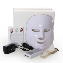 PDT LED Photon Máscara Facial Remoção Do Enrugamento do Rejuvenescimento Da Pele Máquina Da Beleza Terapia Elétrica Anti-Envelhecimento Máscara Melhorar O Metabolismo