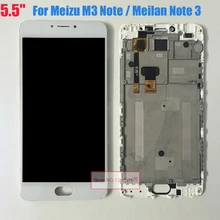 5 5 High Quality Touch Screen Digitizer LCD Display Assembly with Frame For Meizu M3 Note