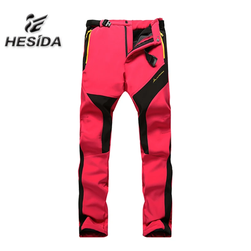 Invierno pantalones de senderismo mujer impermeable Sofshell caminatas al aire libre pantalones térmica deportes Windstopper Camping escalada de montaña 3XL Invierno pantalones de senderismo mujer impermeable Sofshell caminatas al aire libre pantalones térmica deportes Windstopper Camping escalada de montaña 3XL