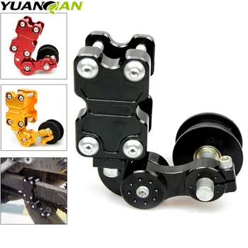 

Motorcycle Accessories CNC Aluminum Chain Tensioner Bolt on Roller Fit For Motorcycle Dirt Bike ATV Motocross
