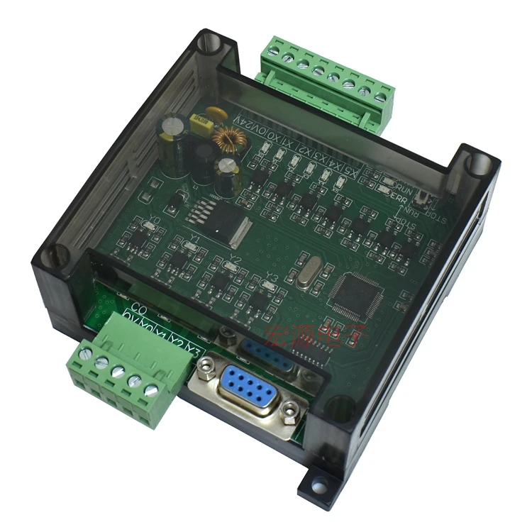 PLC промышленная плата управления с корпусом FX1N-10MR FX1N-10MT программируемый модуль контроллера