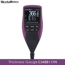 NicetyMeter CM8811FN paint thickness gauge auto paint gauge coating thickness meter coating thickness meter thickness gauge 6 200um aaron ink scrape wire bar coating ink wire bar for wet film coating thickness test