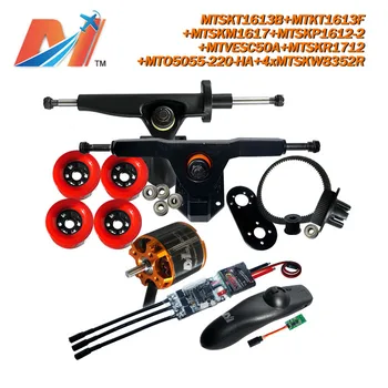 

Maytech for electric surf board wireless remote and small electric motor pulleys with truck and 5055 220kv motors