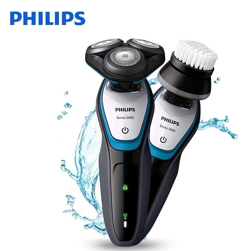 100 Original Philips S5090 Electric Shavers Rotary Rechargeable With