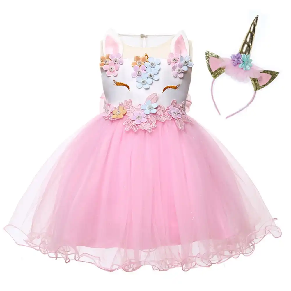 roupa infantil de unicornio