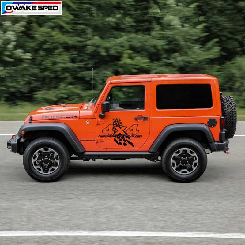 Виниловая наклейка для бездорожья 4x4 Стайлинг автомобиля боковое украшение