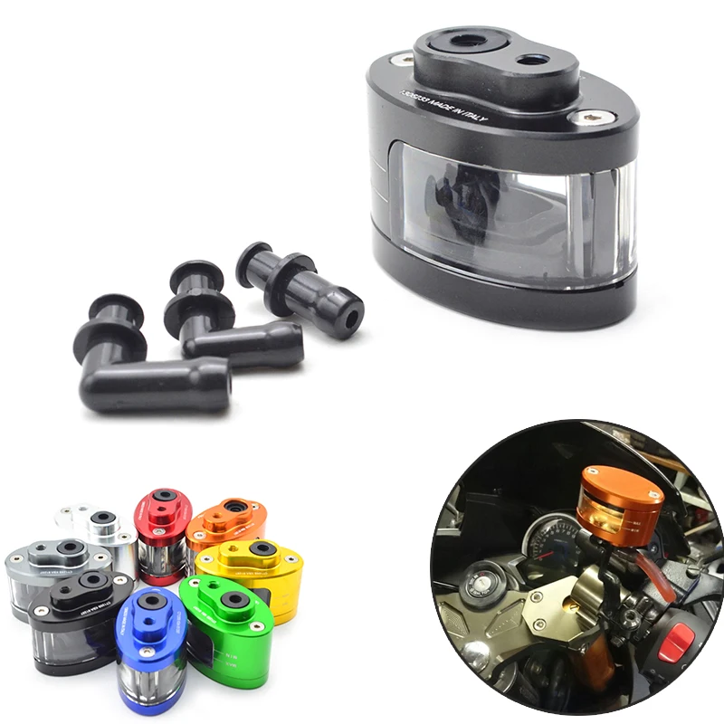 

Universal Motorcycle Brake Fluid Reservoir Clutch Tank Oil Fluid Cup For KTM 990 Super Duke RC8 / R 690 Duke 1290 Super Duke R